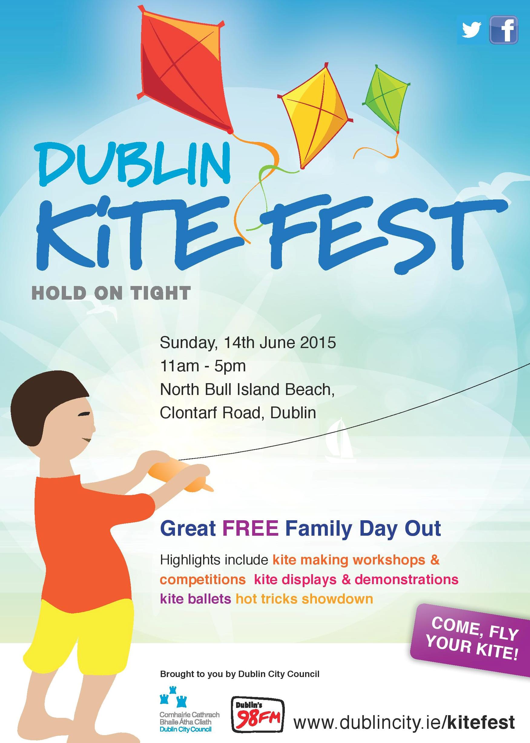 The annual Dublin Kite Festival