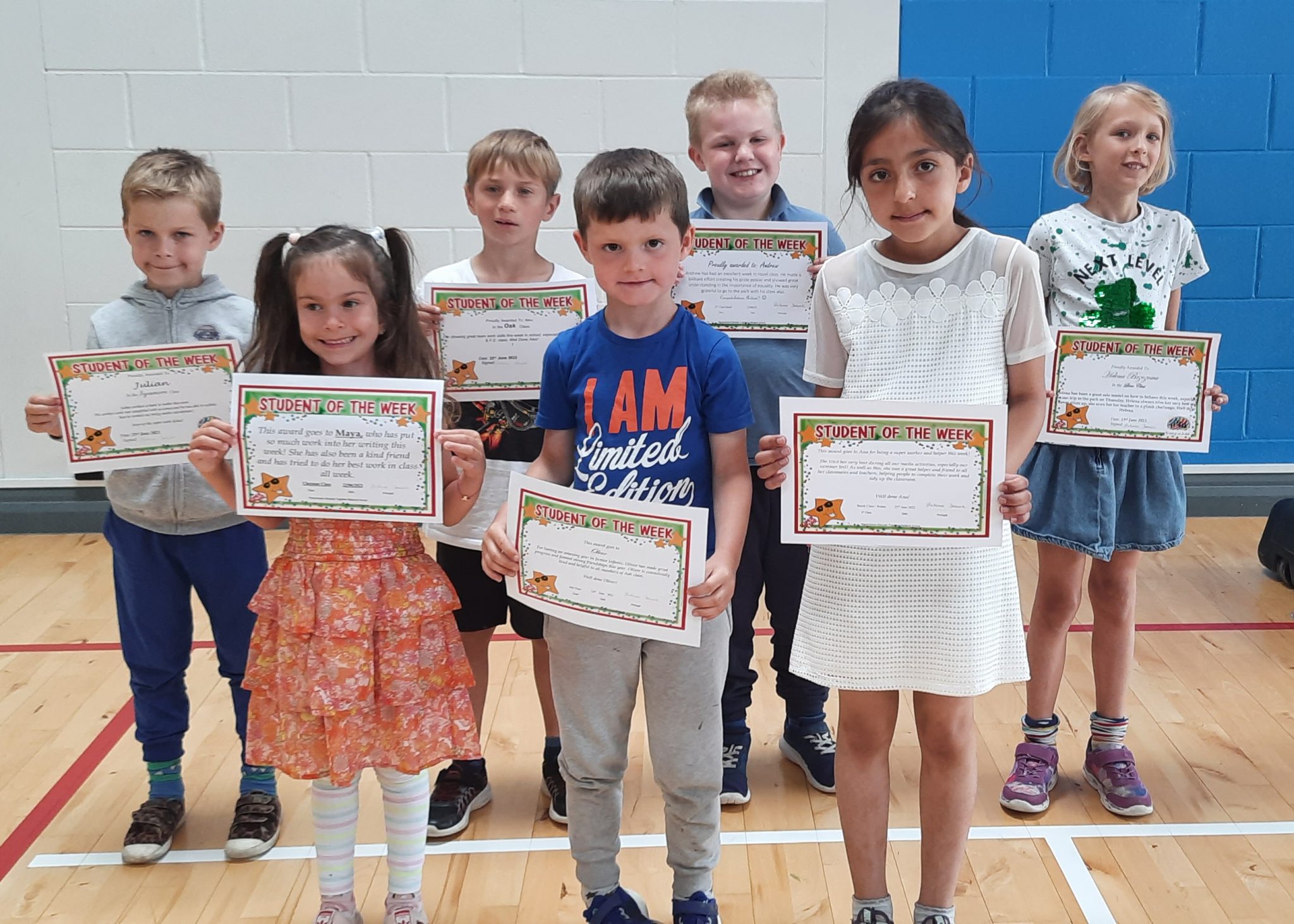 Student Of The Week- Junior Assembly – Powerstown Educate Together ...